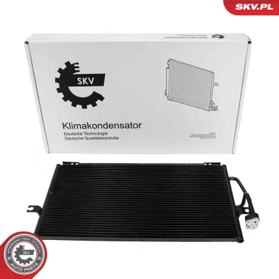 Kuva ESEN SKV 86SKV628 Ilmastoinnin Lauhdutin ilman vedenerotinta Alumiini 653mm