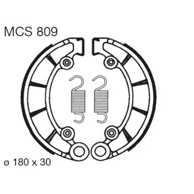 Kuva TRW MCS809 Jarrukengät 180