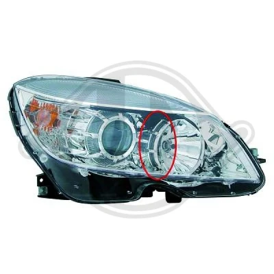 Kuva DIEDERICHS Priority Parts 1672081 Ajovaloumpio MERCEDES BENZ: C sarja Sedan