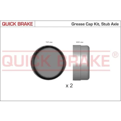 Kuva QUICK BRAKE 9823K Kupu, Pyöränlaakeri 56