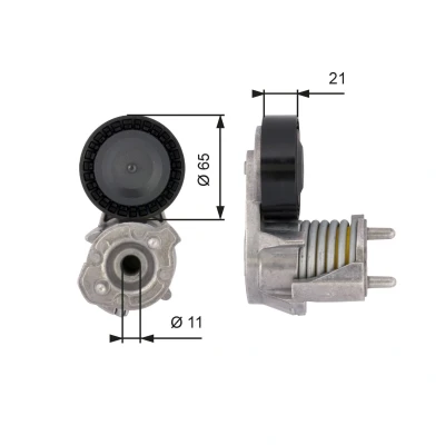 Kuva GATES FleetRunner Micro V Kit T39118 Kiristysrulla VOLVO: V50
