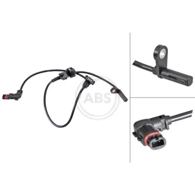 Kuva Tunnistin, kiertonopeus, Etuakseli CHRYSLER 300C, 300C Touring, JEEP COMMANDER, COMMANDER VAN OE 4779244AB, 4779244AC, 4779244AD