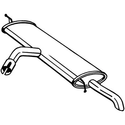 Kuva Takaäänenvaimentaja BOSAL 227 053