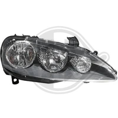 Kuva DIEDERICHS 3041182 Ajovaloumpio Oikea H1, H1/H7, H7 ALFA ROMEO: 147