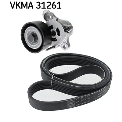 Kuva SKF VKMA 31261 Moniurahihnasarja VOLKSWAGEN: Golf 7 Variant, Tiguan I, 7, SEAT: Leon III ST, Ibiza 4, Hatchback