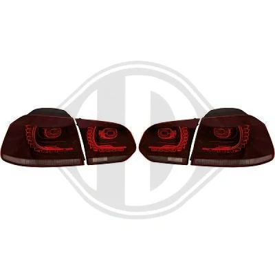 Kuva DIEDERICHS HD Tuning 2215497 Perävalosarja VOLKSWAGEN: GOLF 6