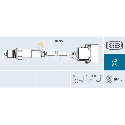 Kuva Lambdatunnistin FAE 75145