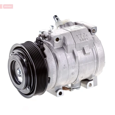 Kuva DENSO DCP50130 Ilmastoinnin Kompressori 10S17C 12 PAG 46 R134a magneettikytkimellä