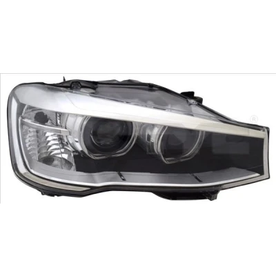 Kuva TYC 20 16579 06 9 Ajovaloumpio Oikea D1S, LED Huomiovalolla Oikeanpuoleiselle liikenteelle Ilman LEDiä, Sähkömoottorilla, ohjainlaitetta BMW: X3