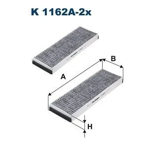 Kuva Suodatin, sisäilma AUDI A6 Allroad C6, C6 Avant, R8, R8 SPYDER, LAMBORGHINI GALLARDO, GALLARDO VW XL1 OE 4F0 819 439 A,