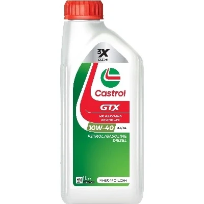 Kuva Moottoriöljy Castrol Gtx Ultraclean 10w 40 A3/b4, Universal 484423 OE