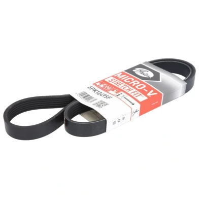 Kuva GATES 6PK1249SF Moniurahihna 1249 6 PA (polyamidi), EPDM (eteenipropeeni dieeni kumi) FleetRunner PowerBand VOLVO: V50, S40 II, FORD: Focus 2 Kombi