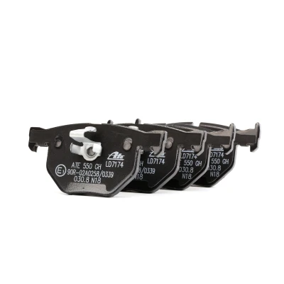 Kuva ATE Ceramic 13.0470 7174.2 Jarrupalat Kulumisenilmaisemelle, Ilman kulumisenilmaisinta BMW: 5 Touring, Sedan, 6 Coupe