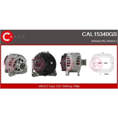 Kuva CASCO CAL10119AS Laturi 12V 65A VOLKSWAGEN: Transporter 4 Bus, 4, GOLF 2