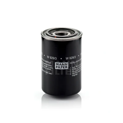 Kuva MANN FILTER W 929/3 Öljynsuodatin 1 1/8 16 UN Ruuvattava suodatin OPEL: Omega A Sedan