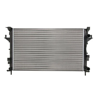 Kuva THERMOTEC D7R055TT Jäähdytin Alumiini 670 416 34 Käsivaihteisto Jäähdytysrivat mekaan. kiinnitetyt
