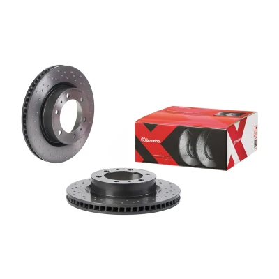 Kuva BREMBO 09.D617.1X Jarrulevyt 319 28 5 rei&#039;itetty/tuuletettu sisältä pinnoitettu TOYOTA: Hilux 3 Pick up, VIII up