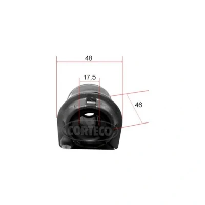 Kuva CORTECO 49371888 Kallistuksenvakaajan Puslat 17,5 48
