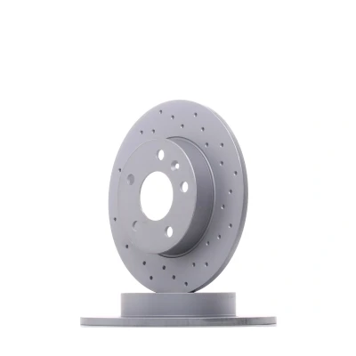 Kuva ZIMMERMANN SPORT COAT Z 430.1485.52 Jarrulevyt 264 10 6/5 5 110 täysi, reijitetty pinnoitettu OPEL: Astra H Hatchback, Caravan, Zafira B