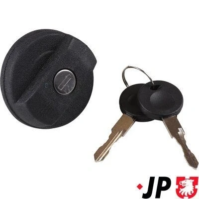 Kuva JP GROUP 1115650800 Polttoainetankin Korkki Suljettava Avaimella Metalli, Muovi VOLKSWAGEN: Passat B2 Hatchback