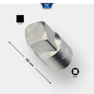 Kuva KS TOOLS BT021904 Suurennusadapteri, räikkä 36 10 (3/8&quot;)