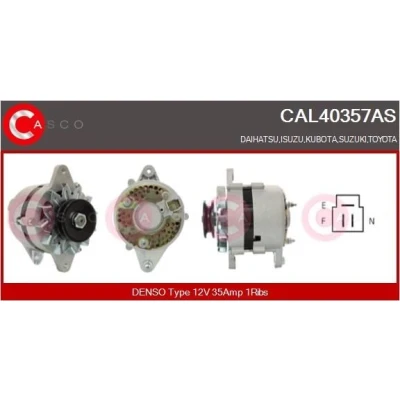 Kuva CASCO CAL25100AS Laturi 12V 70A FORD: ESCORT 3 Cabriolet, 4