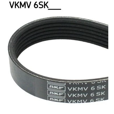 Kuva SKF VKMV 6SK780 Moniurahihna 780 6 CITROËN: C4 I Hatchback, C3 C2 PEUGEOT: 307 SW, 207 Hatchback