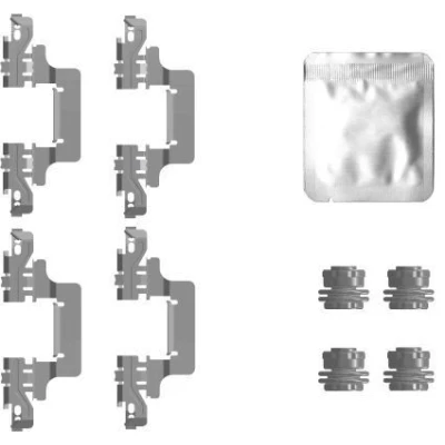 Kuva TEXTAR 82557900 Tarvikesarja, Jarrupala AUDI: Q7