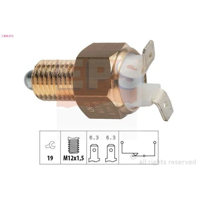 Kuva FACET 7.6214 Peruutusvalon Kytkin Made in Italy OE Equivalent
