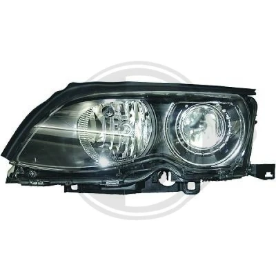 Kuva DIEDERICHS 1215484 Ajovaloumpio Oikea D2S, D2S/H7, H7 Musta Oikeanpuoleiselle liikenteelle Ilman ohjainlaitetta BMW: 3 Sedan, Touring