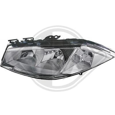 Kuva DIEDERICHS 4464981 Ajovaloumpio Vasen H7, H7/H1, H1 RENAULT: MEGANE 2 Kombi, Coupe Cabriolet, Stufenheck