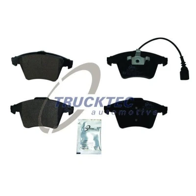 Kuva TRUCKTEC AUTOMOTIVE 07.35.248 Jarrupalat Etuakseli VOLKSWAGEN: Transporter 5, Multivan 6, 5 Bus