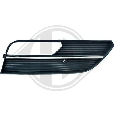 Kuva DIEDERICHS 1033048 Puskurin Ritilä reikä/reiät sumuvaloille Oikea AUDI: A3 Sportback