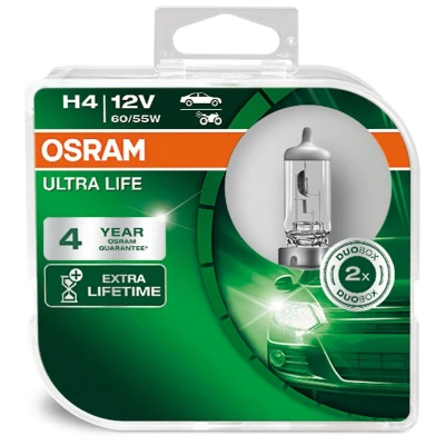 Kuva OSRAM 64193ULT HCB Polttimo, kaukovalo H4 12V 60/55W 3200K Halogeeni VOLKSWAGEN: Caddy 3, Polo V Hatchback, GOLF 2, TOYOTA: Yaris III Hatchback