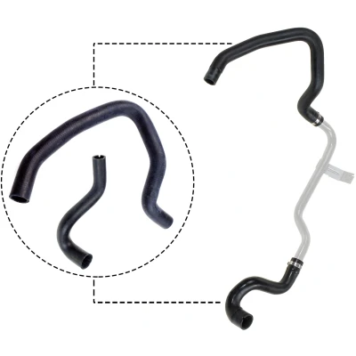 Kuva GATES 05 2684 Jäähdyttimen Letku EPDM (eteenipropeeni dieeni kumi)