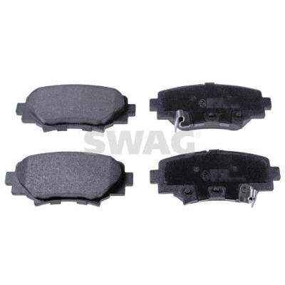 Kuva SWAG 33 10 6544 Jarrupalat Taka akseli akustisella kulumavaroittimella MAZDA: 3 Hatchback, Sedan
