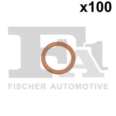 Kuva FA1 722.520.100 Rengastiiviste 10 1 A muoto Kupari