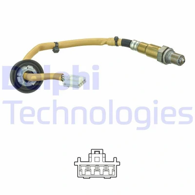 Kuva DELPHI ES21340 12B1 Lambda Anturi Planarsondi, Lämmitetty