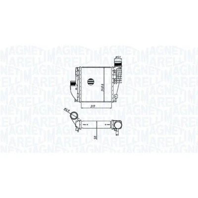Kuva MAGNETI MARELLI 351319205330 Välijäähdytin