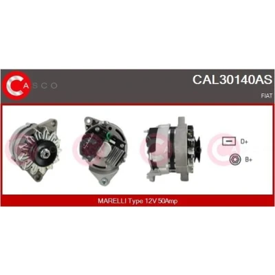 Kuva CASCO CAL12102AS Laturi 12V 190A MERCEDES BENZ: C sarja T modell, ML sarja, Sedan