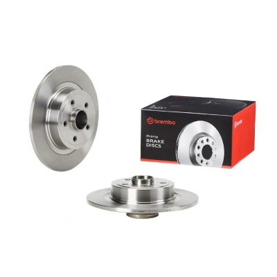 Kuva BREMBO Jarrulevy RENAULT: CLIO 3, MEGANE 2 300mm 11mm 5 täysi 08.9558.17 8200471520,8200736267 Jarrulevyt