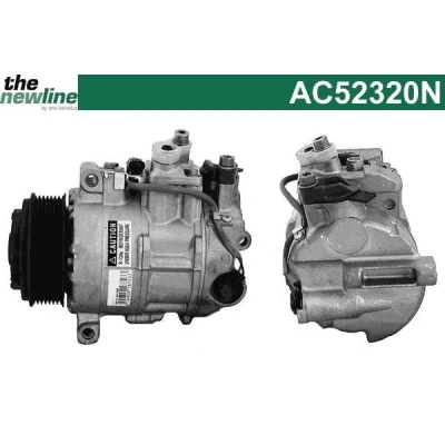 Kuva The NewLine AC52320N Ilmastoinnin Kompressori 6SEU16C MERCEDES BENZ: C sarja T modell, E Sedan, modell