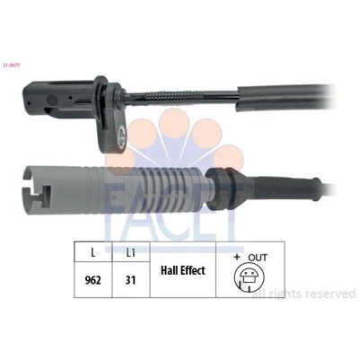 Kuva ABS anturi FACET 21.0077
