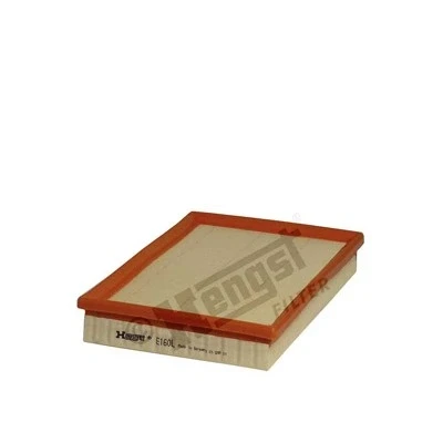 Kuva HENGST FILTER E160L Ilmansuodatin 41 185 289 Suodatinpanos OPEL: Vectra B Sedan, A Farmari, SAAB: 900 II Coupe