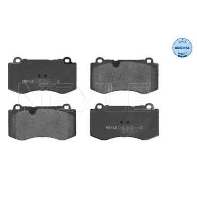 Kuva MEYLE 025 239 6018 Jarrupalat ORIGINAL Quality Etuakseli Kulumisenilmaisemelle Huudonvaimennuspellillä MERCEDES BENZ: E sarja Sedan, T modell