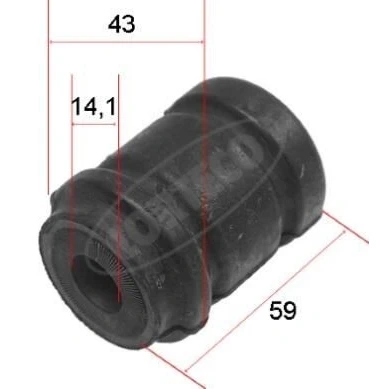 Kuva Tukivarren hela, Etuakseli, Edessä, Alla, Oikea, Vasen OPEL KADETT E, E Cabriolet, Halvkombi, Kombi OE 03 52 330, 3 33