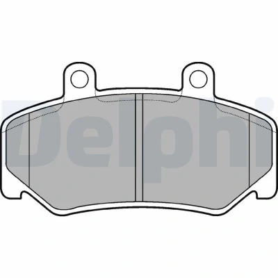 Kuva Jarrupalasarja, levyjarru, Etuakseli VOLVO 740, 740 Kombi, 760, 760 780, 940, 940 II, Kombi 960, 960 OE 2177828, 2