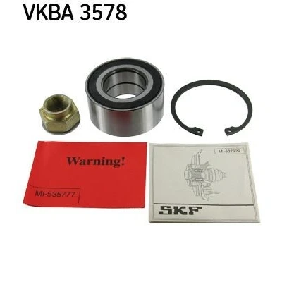 Kuva SKF VKBA 3578 Pyöränlaakerit integroidulla ABS sensorilla 80 LANCIA: Kappa Sedan, FIAT: BRAVO 1, Marea ALFA ROMEO: Spider