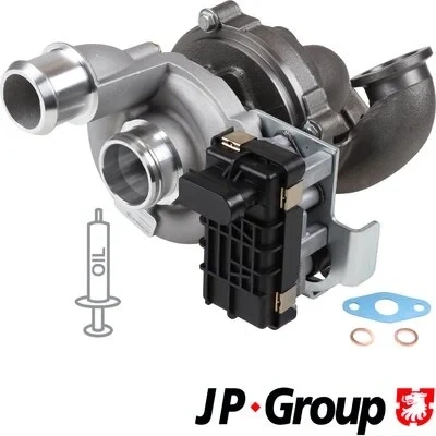 Kuva JP GROUP 1517401600 Turboahdin Pakokaasuahdin FORD: Focus 2 Kombi, MONDEO 4 Turnier