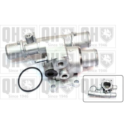 Kuva QUINTON HAZELL QTH561K Termostaatti 88 Tiivisteillä FIAT: BRAVO 1, Siena, Stilo Hatchback